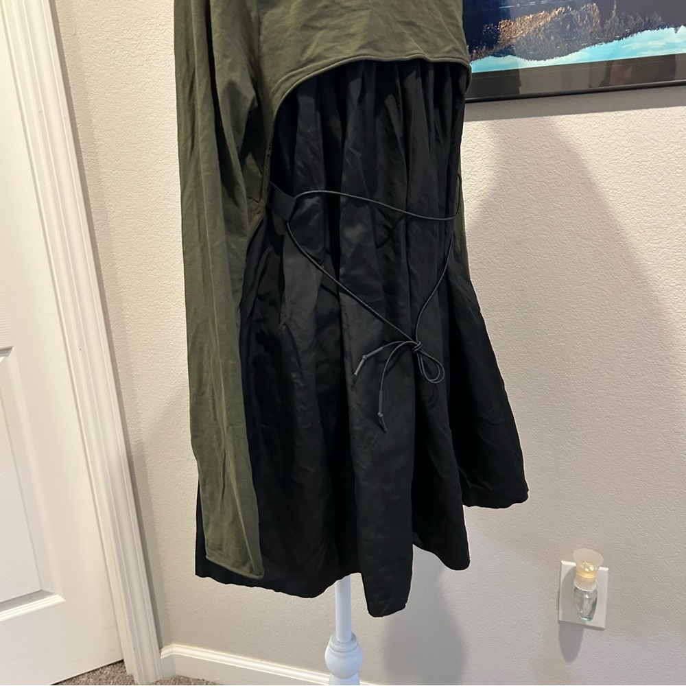 RUNDHOLZ DIP Green & Black Tunic Tied Back Military Utility Size Medium - Picture 10 of 16